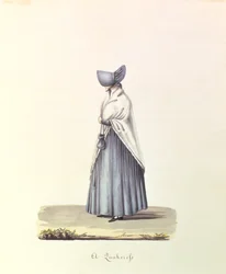 A Quakeress、c.1840-44（ペアについては90129を参照）